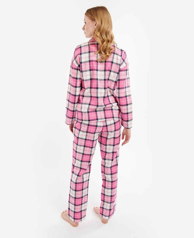 Barbour Ellery PJ Set Nachtwäsche Damen Rosa | MCFTSA-864