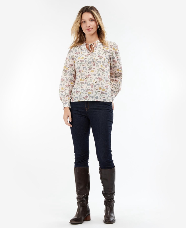 Barbour Esme Top Hemd Damen Mehrfarbig | AZHGDL-237