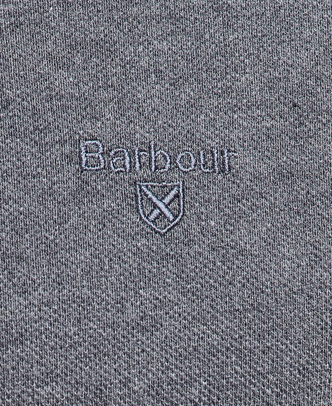 Barbour Essential Langarmshirt Sports Polo shirts Herren Grau | EKWHJO-036