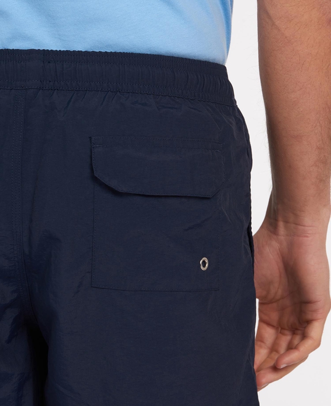 Barbour Essential Logo 5'' Swim Hose Herren Navy | XPERLH-593