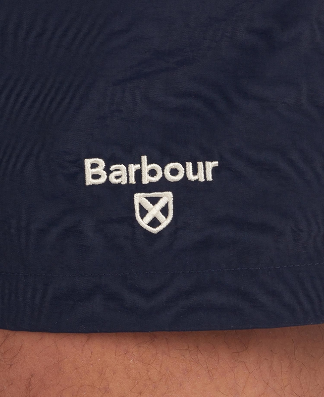 Barbour Essential Logo 5'' Swim Hose Herren Navy | XPERLH-593