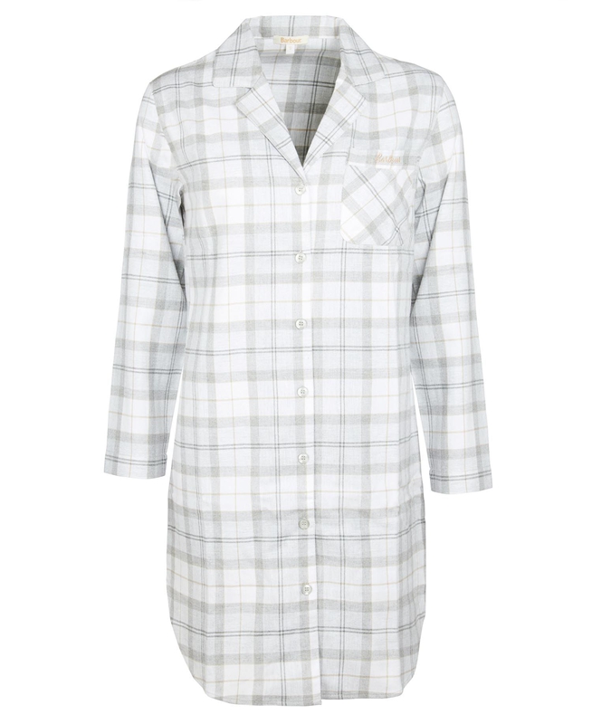 Barbour Etta Nightshirt Nachtwäsche Damen Grau | CBKUGH-564