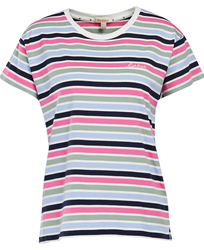 Barbour Evergreen Top T-shirts Damen Mehrfarbig | AKSOMQ-809