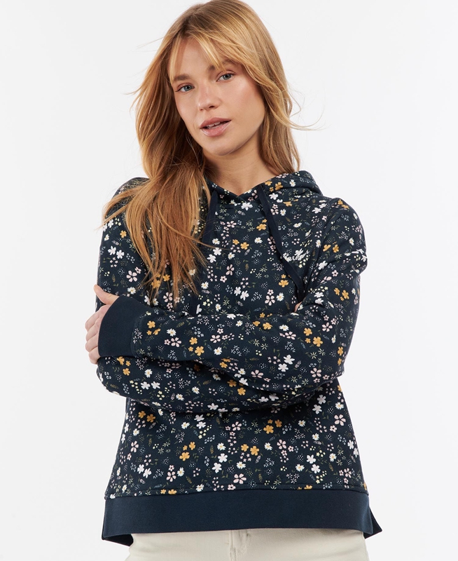 Barbour Ferryside Sweatshirts Damen Navy | BTCIZA-547