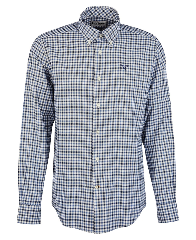 Barbour Finkle Tailored Hemd Herren Blau | FYIXMU-280