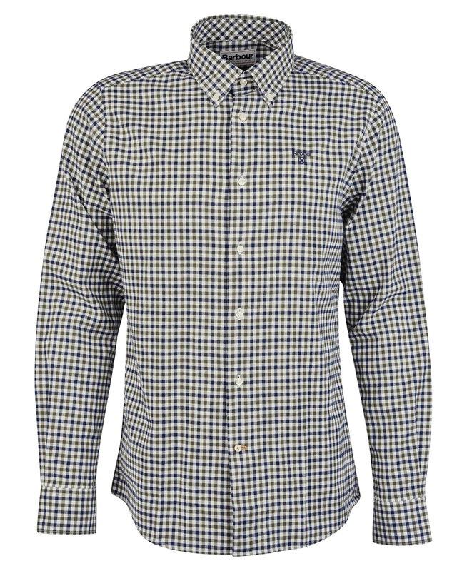 Barbour Finkle Tailored Hemd Herren Blau | YDILME-852