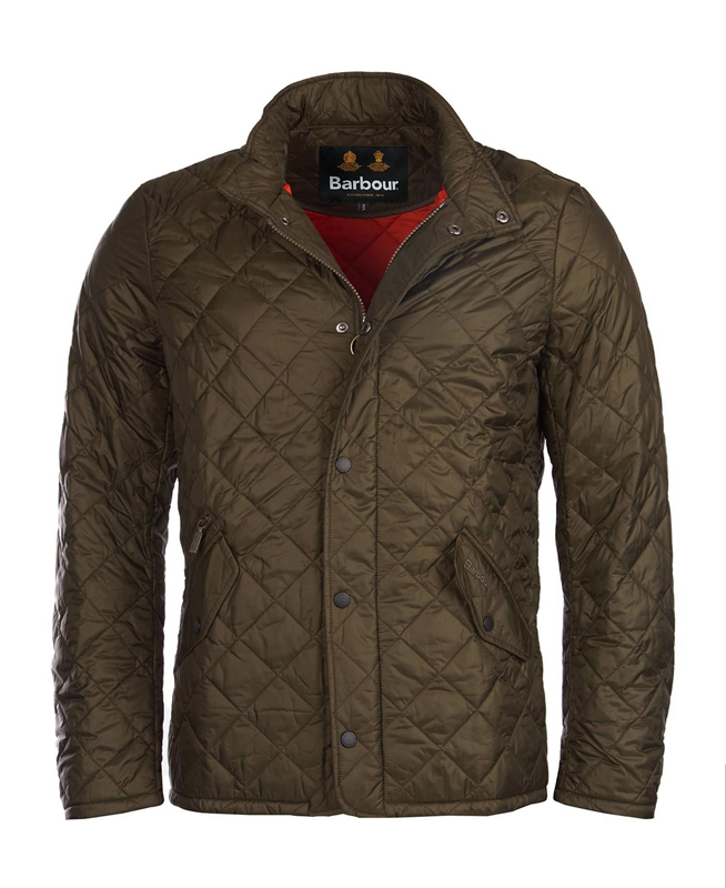 Barbour Flyweight Chelsea Steppjacke Herren Olivgrün | IAMJHZ-165