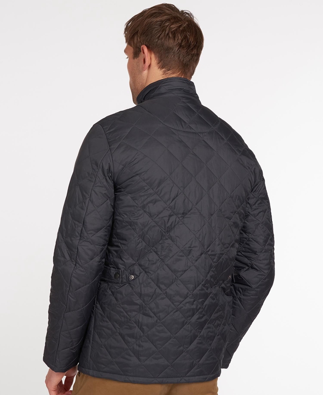 Barbour Flyweight Chelsea Steppjacke Herren Navy | PDRXOQ-981