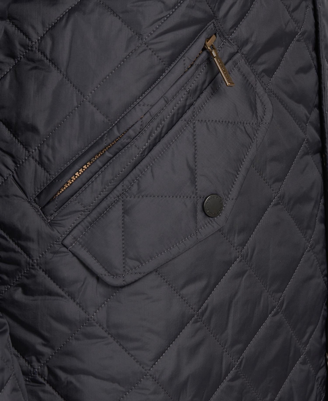 Barbour Flyweight Chelsea Steppjacke Herren Navy | PDRXOQ-981