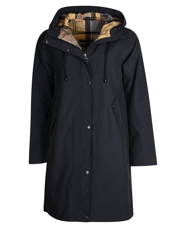 Barbour Galium Wasserdichte Jacke Damen Navy | YICVPG-064