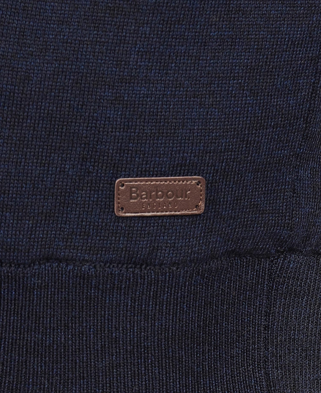 Barbour Gamlan Half Zip Pullover Herren Blau | JAUDWG-658