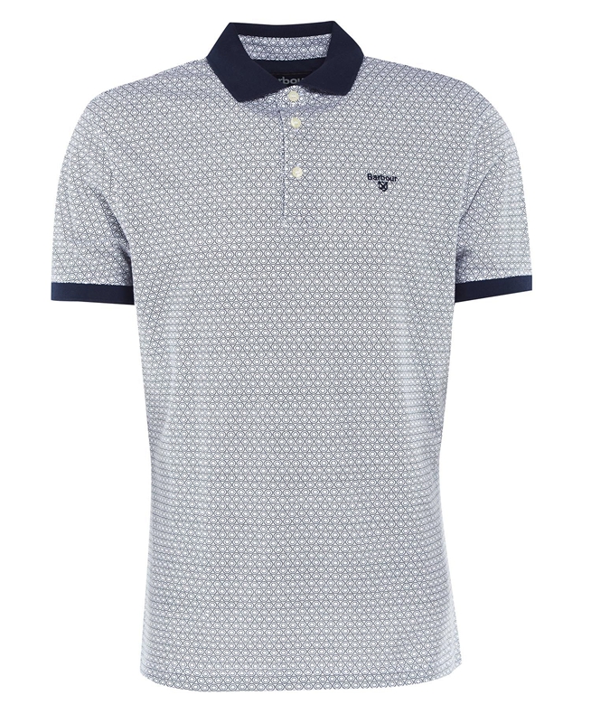 Barbour Gateside Polo shirts Herren Blau | GOJVBA-871