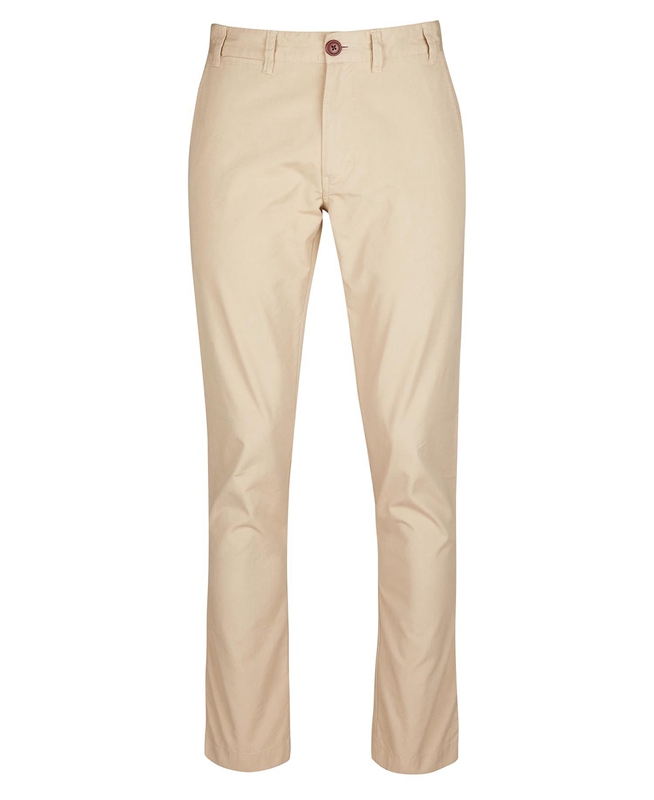 Barbour Glendale Chino Hose Herren Beige | WXAQFT-814