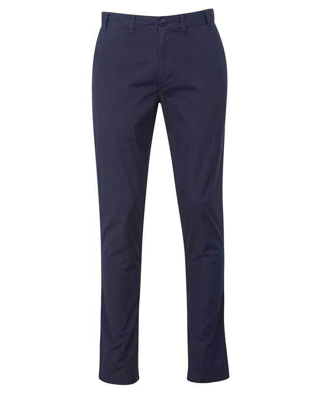 Barbour Glendale Chino Hose Herren Navy | SRPXVY-125