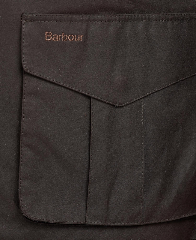 Barbour Hereford Gewachste Jacke Herren Braun | QUSZWH-936