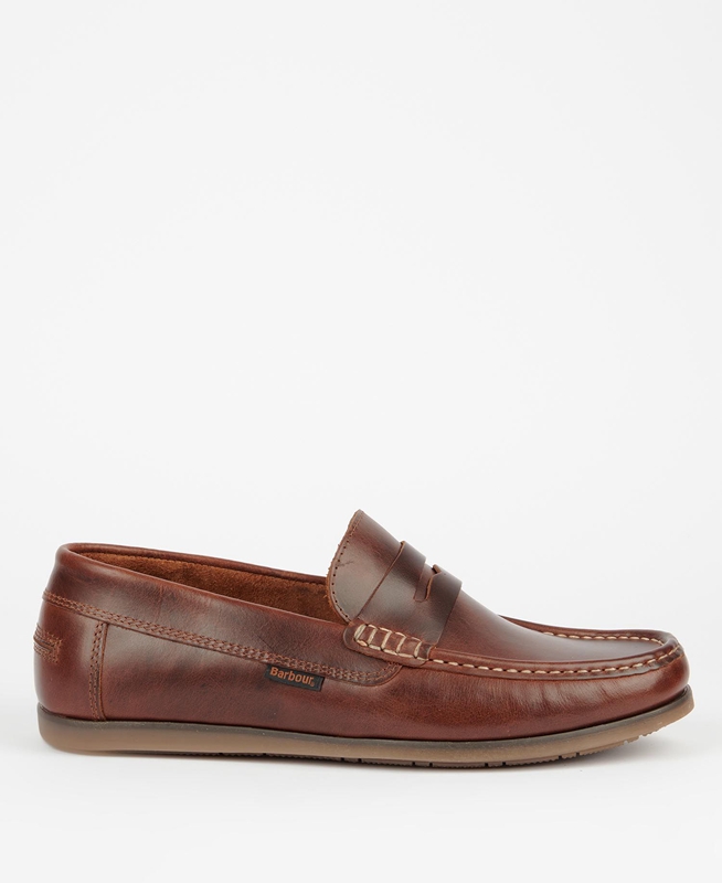 Barbour Kelson Loafers Herren Braun | XAZIMH-302