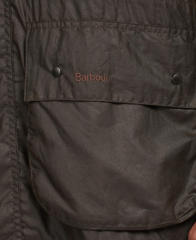 Barbour Klassische Durham® Gewachste Jacke Herren Olivgrün | ZKEHLU-167