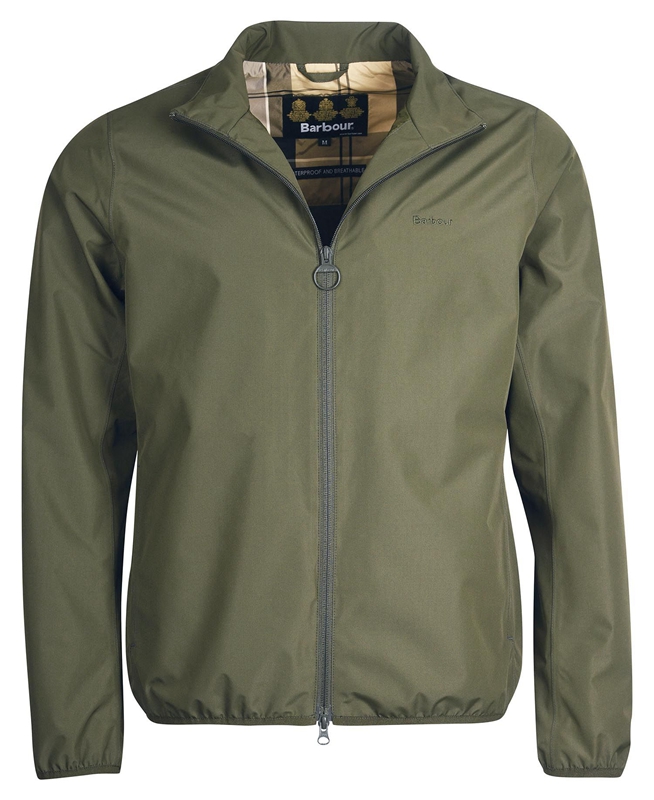 Barbour Korbel Wasserdichte Jacke Herren Olivgrün | JKMSEI-624