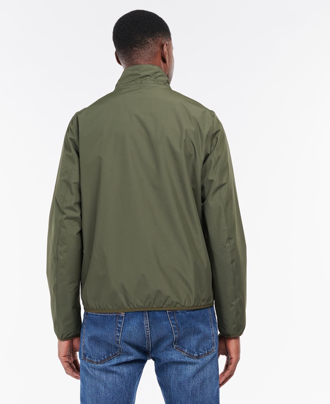 Barbour Korbel Wasserdichte Jacke Herren Olivgrün | JKMSEI-624