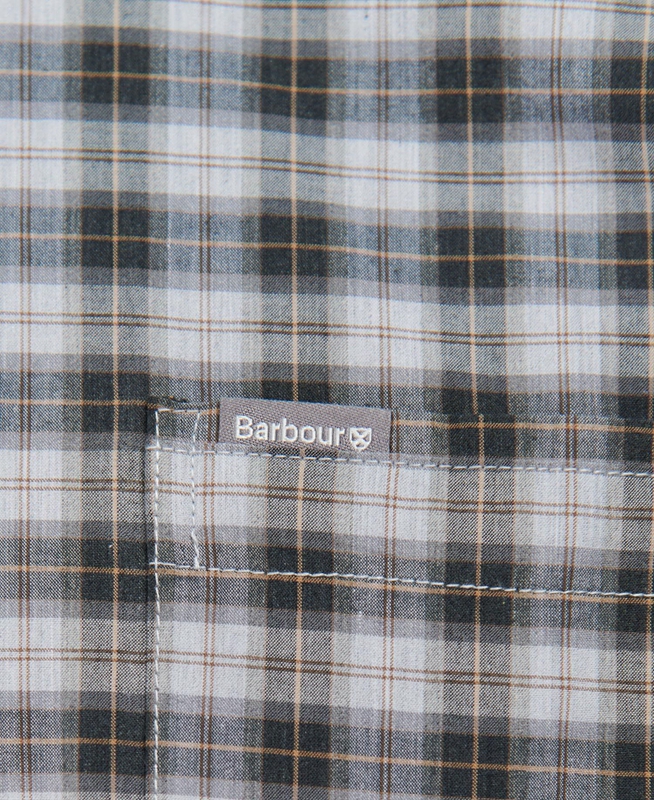 Barbour Lomond Tailored Hemd Herren Olivgrün | IQEYON-451