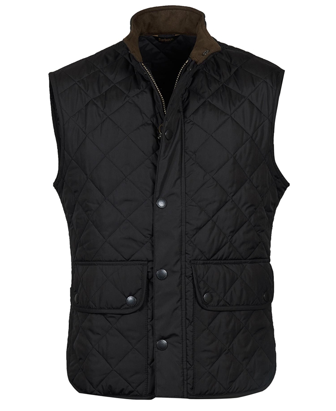 Barbour Lowerdale Weste Herren Schwarz | FHRWSE-968