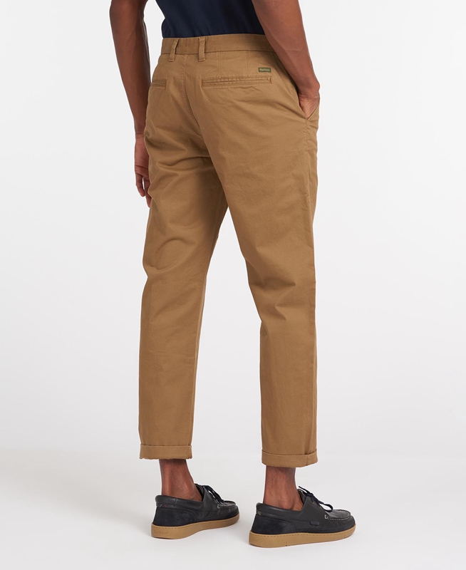 Barbour Neuston Essential Chinos Hose Herren Beige | DGFECL-914