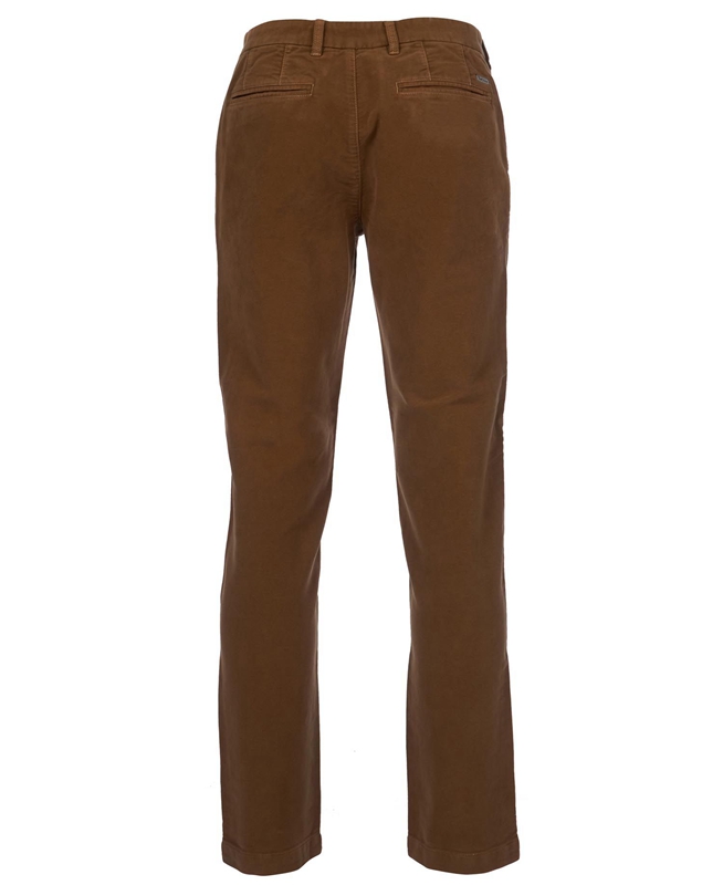 Barbour Neuston Moleskin Trousers Hose Herren Beige | AYZRGC-271