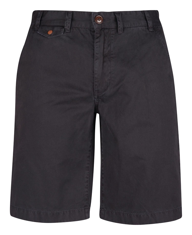 Barbour Neuston Twill Hose Herren Navy | MRWGHL-087