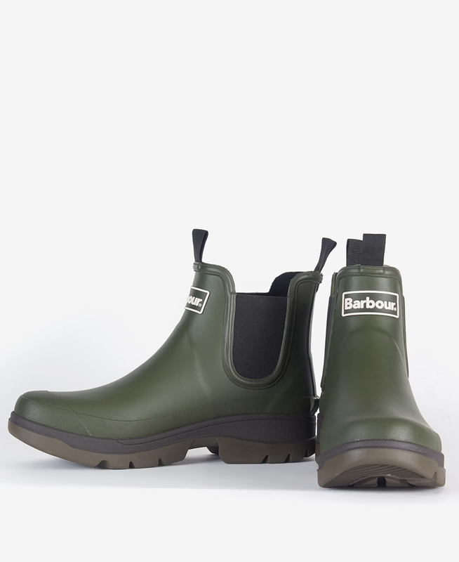 Barbour Nimbus Stiefel Herren Olivgrün | TQZXUE-089