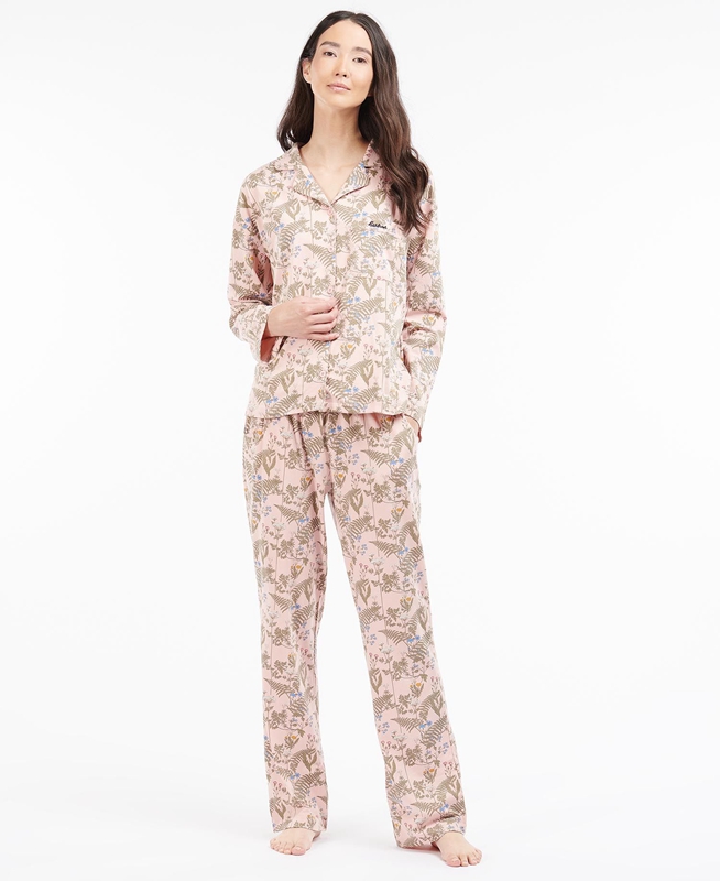 Barbour Nina PJ Set Nachtwäsche Damen Mehrfarbig | QZXEGJ-610