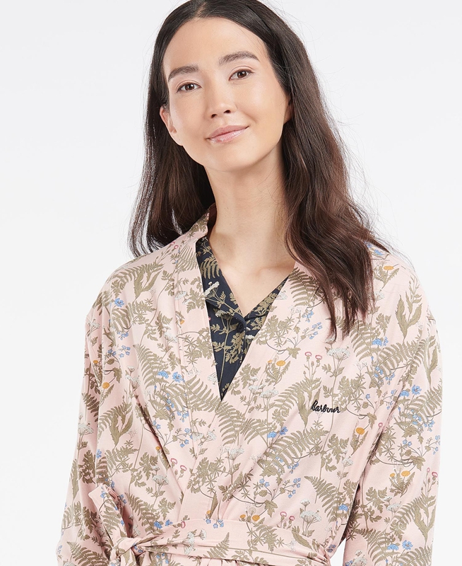 Barbour Nina Robe Nachtwäsche Damen Mehrfarbig | WVIUDB-758