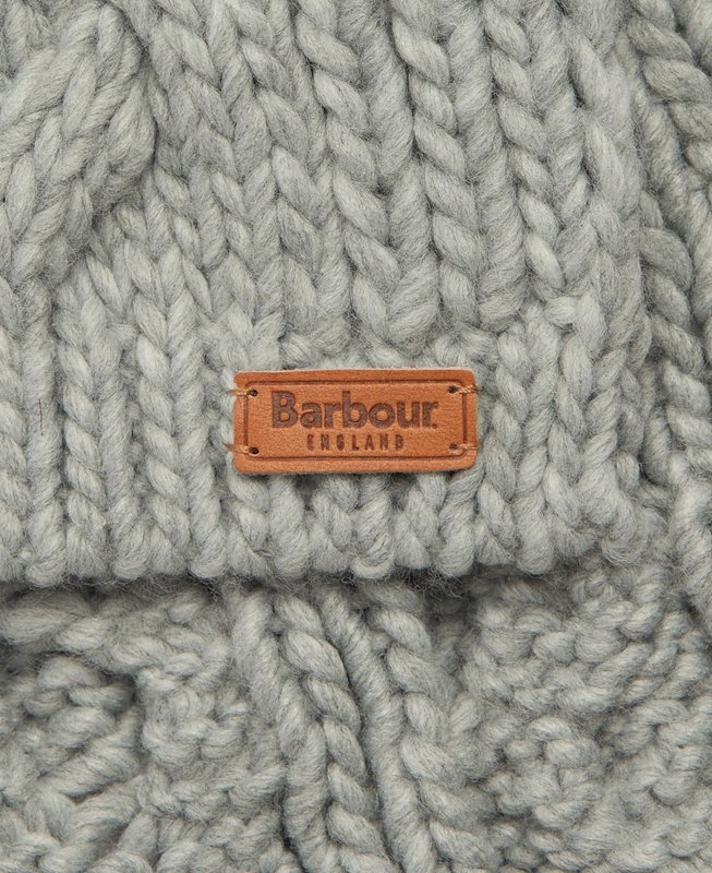 Barbour Penshaw Beanie & Scarf Set Hüte Damen Grau | ERMGIW-843