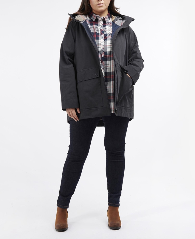 Barbour Plus Armeria Wasserdichte Jacke Damen Navy | QXPAOI-281