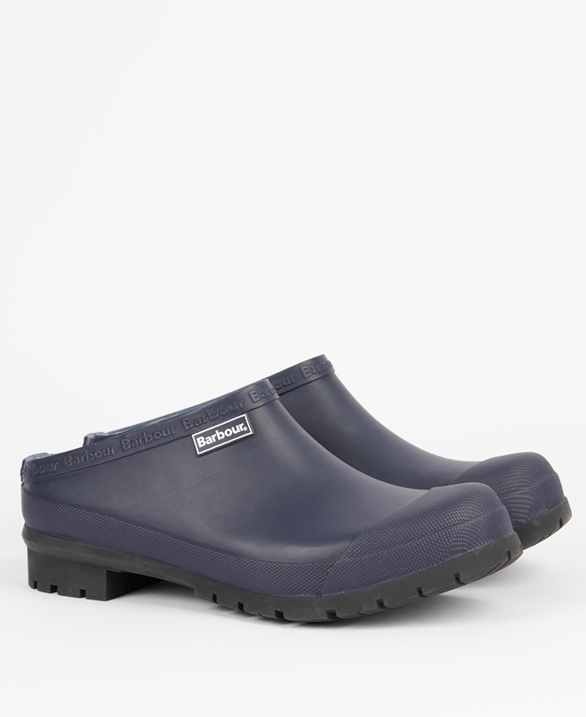 Barbour Quinn Clogs Herren Navy | RCYGQL-642