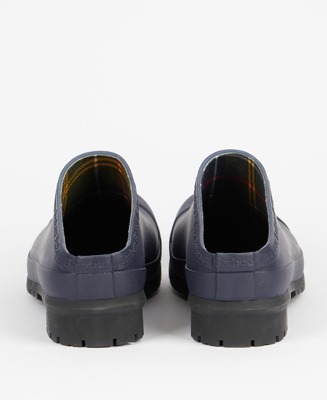 Barbour Quinn Clogs Herren Navy | RCYGQL-642