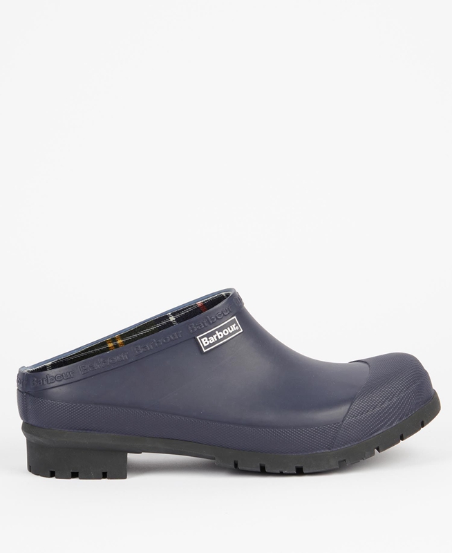 Barbour Quinn Clogs Herren Navy | RCYGQL-642