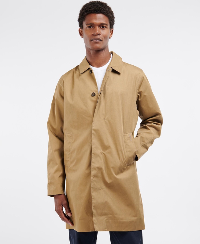 Barbour Rokig Wasserdichte Jacke Herren Beige | WZHUAJ-092