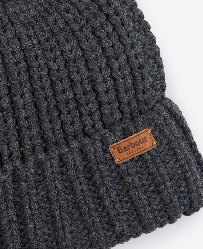 Barbour Saltburn Beanie Hüte Damen Schwarz | DHQAYB-864