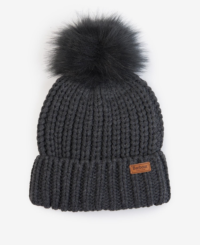 Barbour Saltburn Beanie Hüte Damen Schwarz | DHQAYB-864