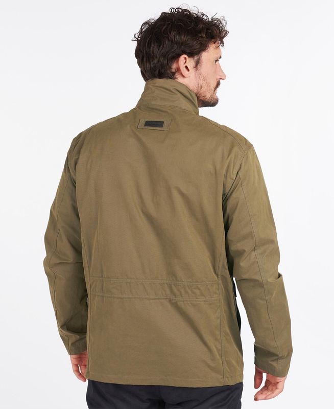 Barbour Sanderling Freizeitjacken Herren Olivgrün | GDHIXM-259