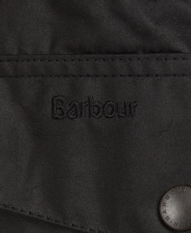 Barbour Sapper Gewachste Jacke Herren Schwarz | MWUBJY-970