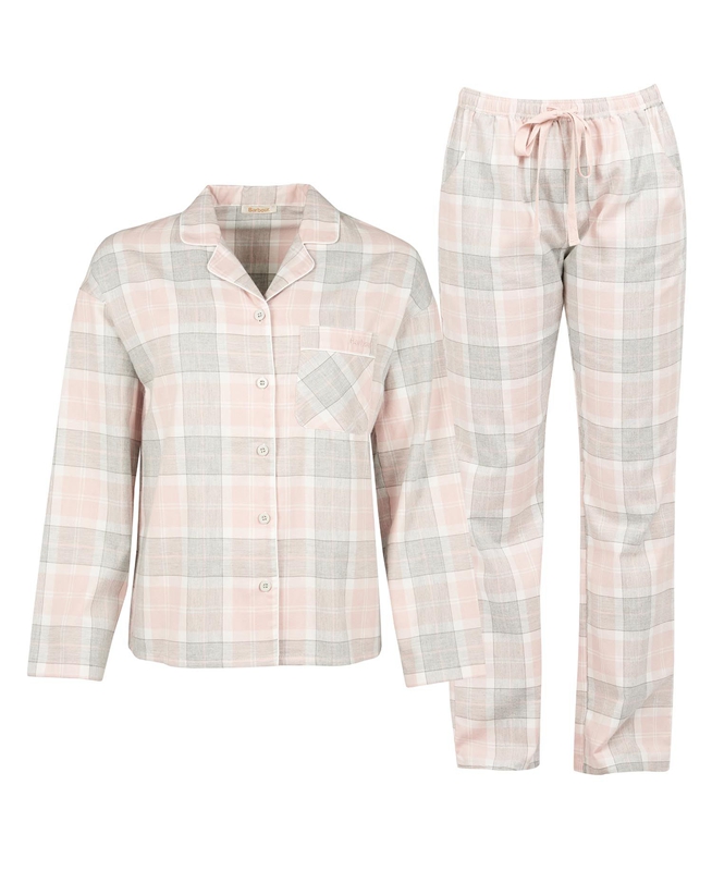 Barbour Schlafanzug-Set Ellery Nachtwäsche Damen Rosa | SOEZUR-495