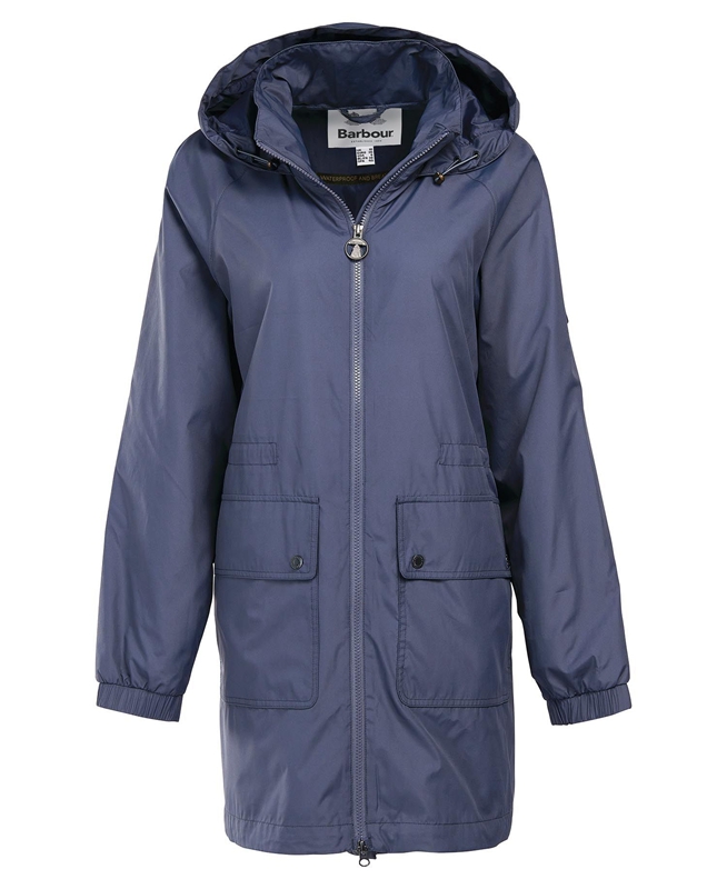 Barbour Sea Daisy Showerproof Freizeitjacken Damen Navy | OMDSGX-267