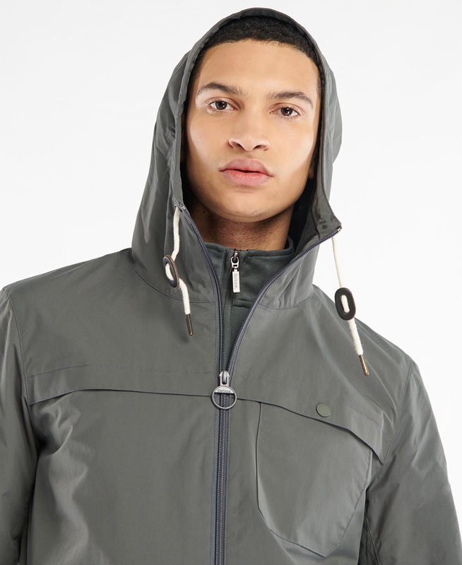 Barbour Selby Showerproof Freizeitjacken Herren Grau | VILSZT-860