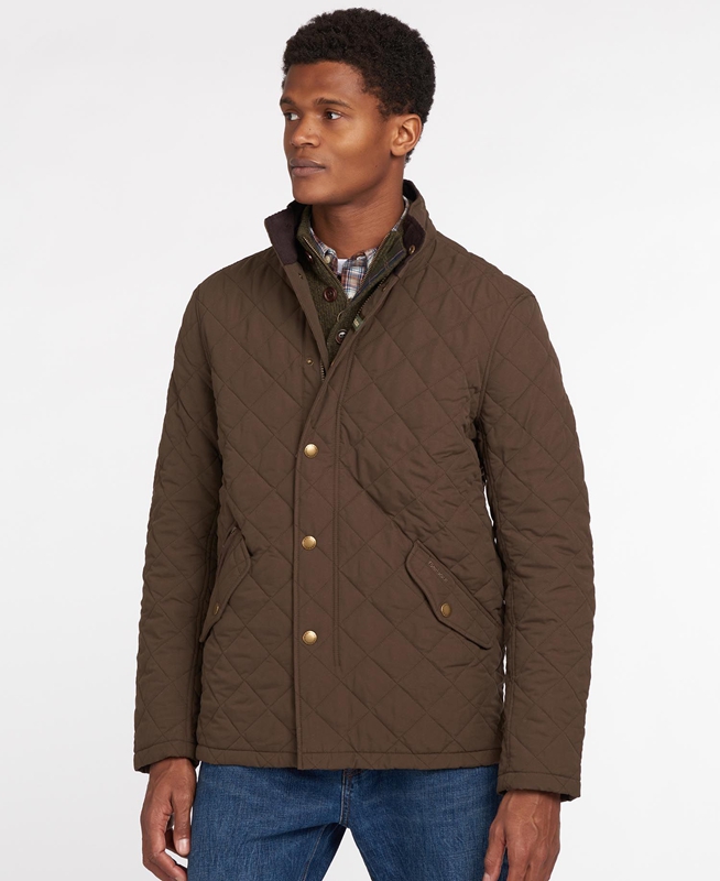 Barbour Shoveler Steppjacke Herren Grün | ZEOUJR-412