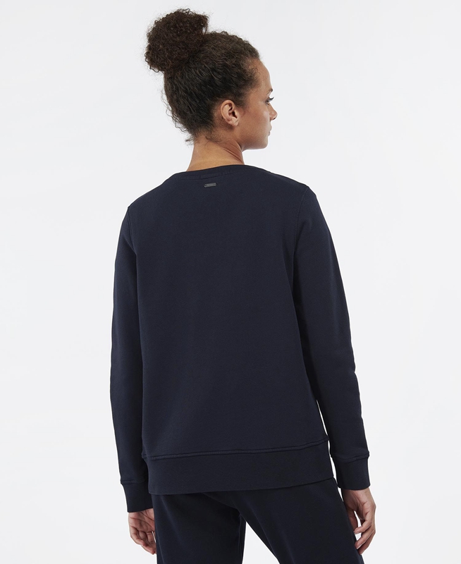 Barbour Southport Sweatshirts Damen Navy | JAMYVD-607