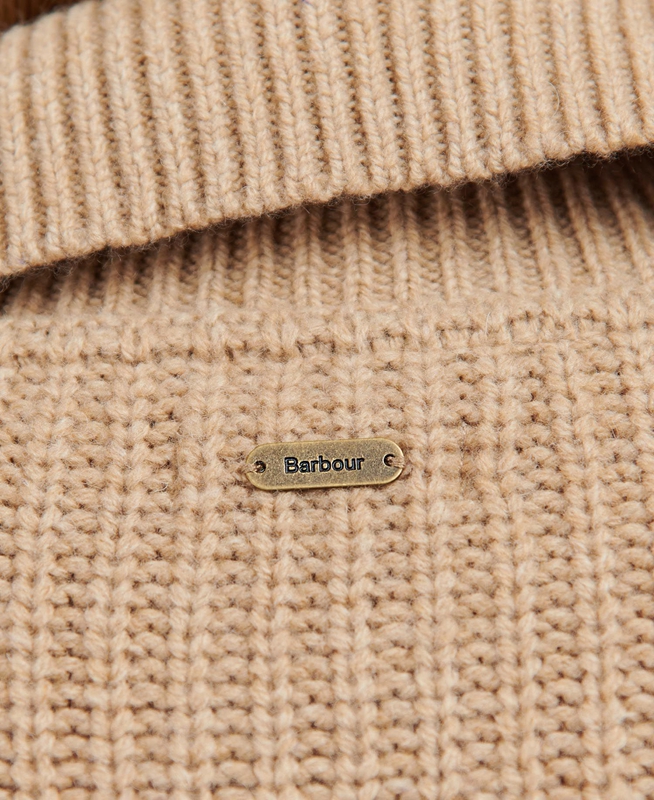 Barbour Stavia Knit Pullover Damen Beige | EKGYAN-597