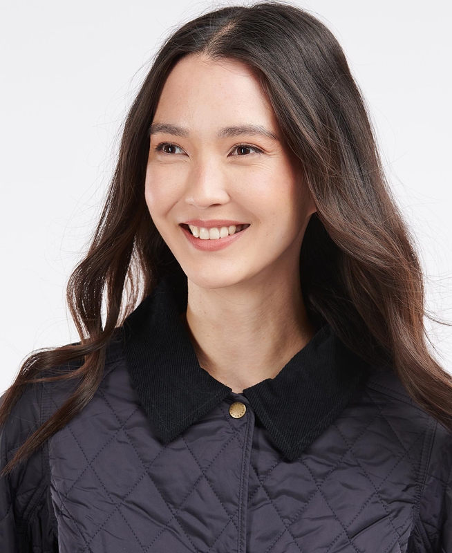 Barbour Steppjacke Annandale Steppjacke Damen Navy | NDBWRZ-315