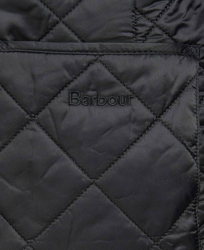 Barbour Steppjacke Deveron Polarquilt Steppjacke Damen Schwarz | DSXRNQ-907