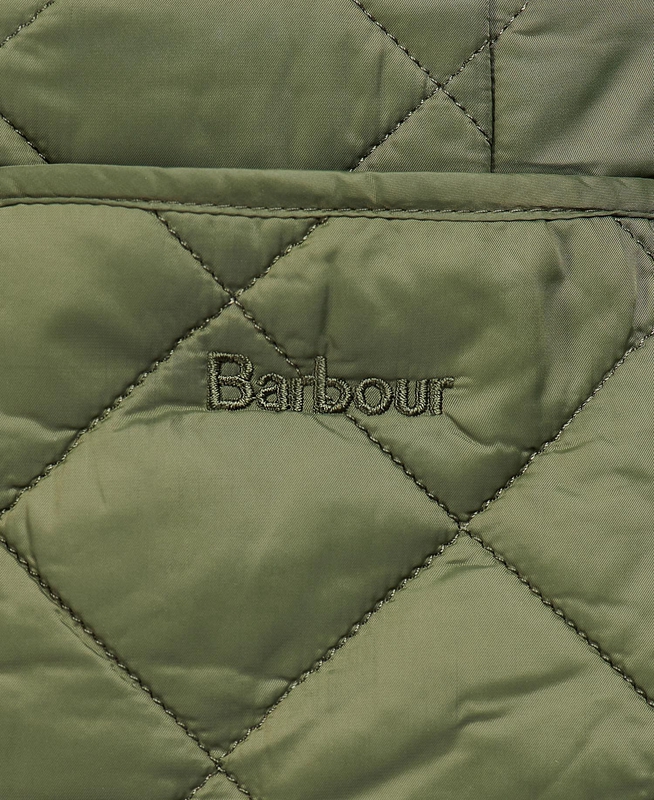 Barbour Steppjacke Deveron Polarquilt Steppjacke Damen Grün | QPVBKR-836